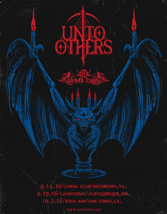 Unto Others Fall 2026 headline shows poster, Richmond Albuquerque San Diego