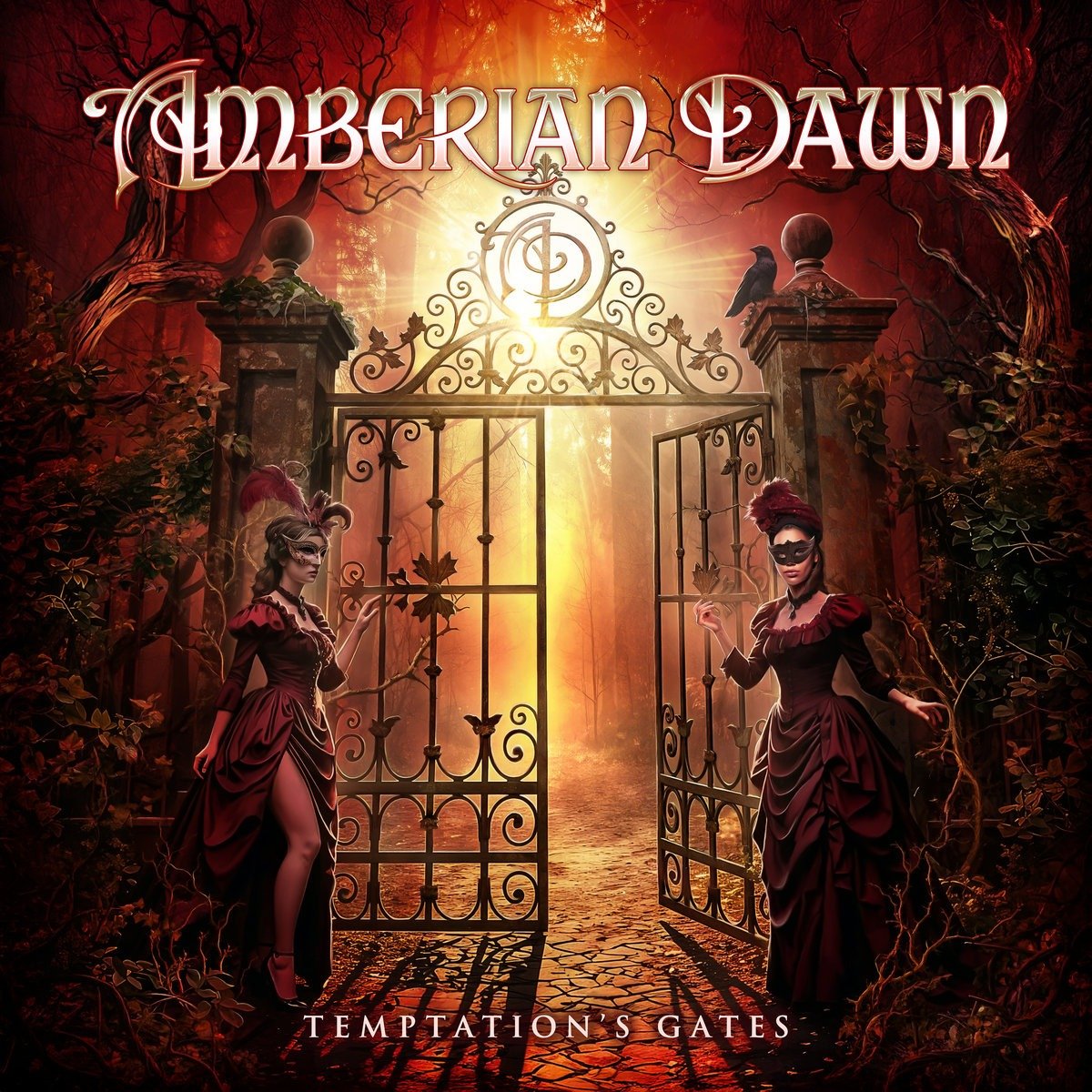 Amberian Dawn – Temptation's Gates album cover