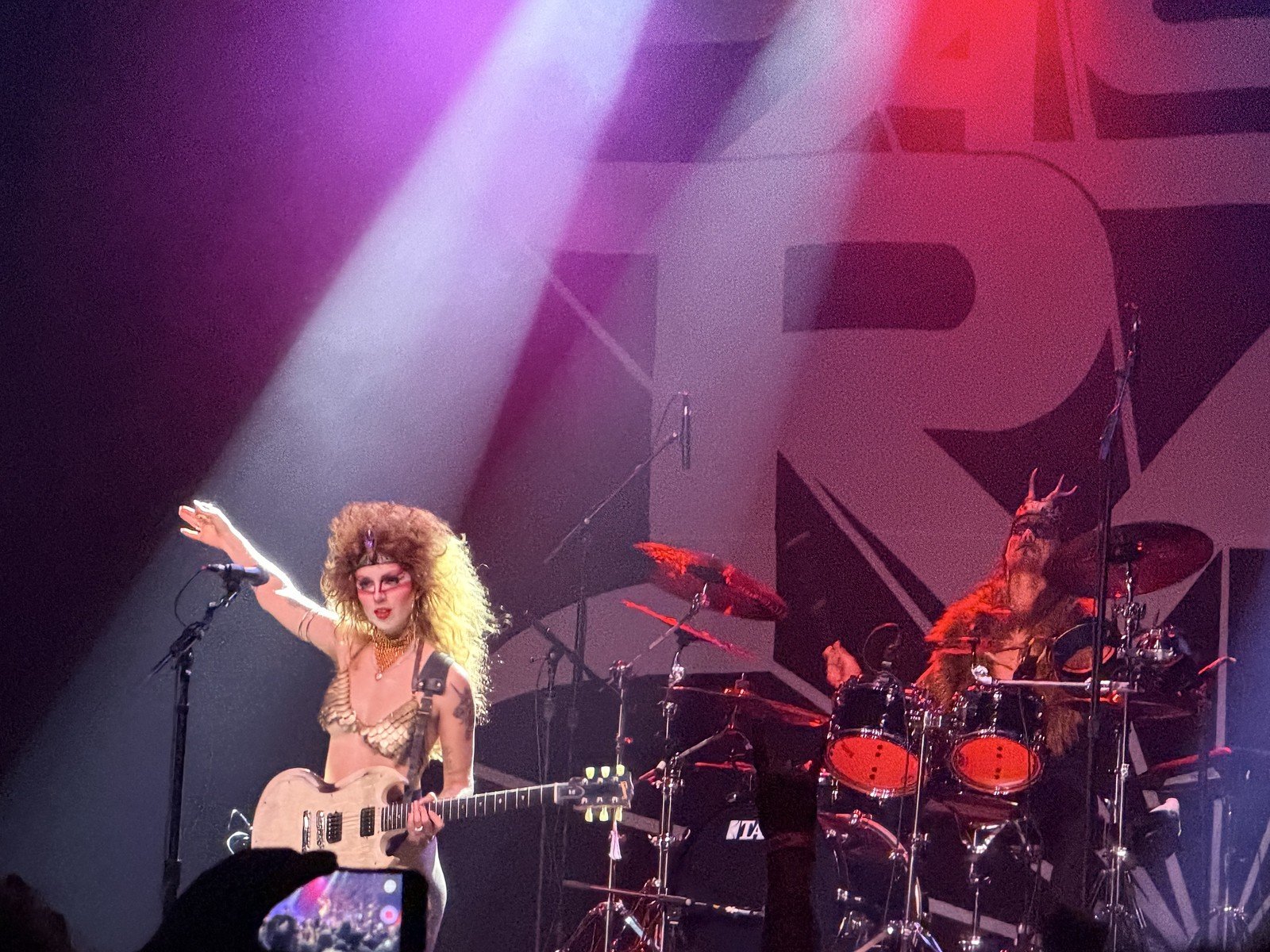 Riley Pinkerton of Castle Rat performing at House of Blues Anaheim, May 24, 2026