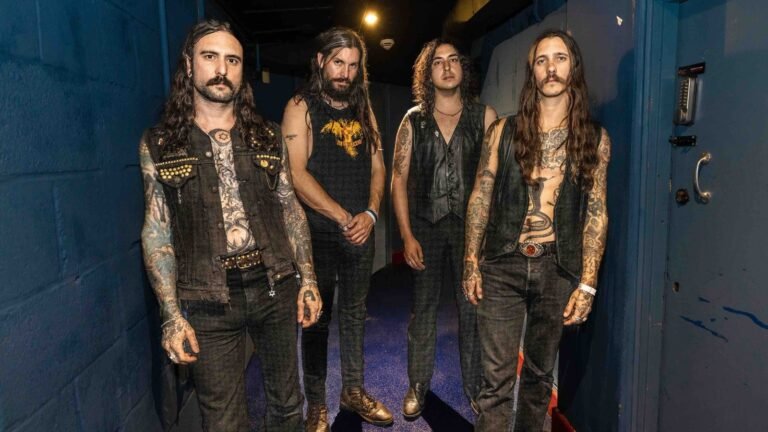 Deathchant band press photo, 2026 (photo: Tim Tinnitus)