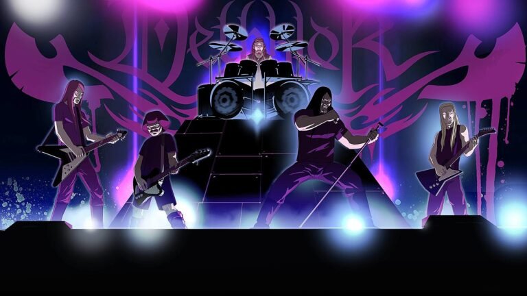 Dethklok from Adult Swim's Metalocalypse