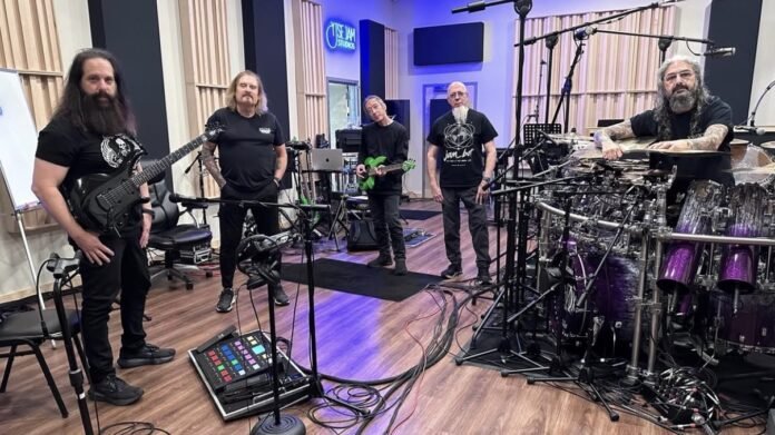 Dream Theater in the studio for album 17 Dream Theater in the studio at Ytse Jam Studios working on their 17th album, 2026