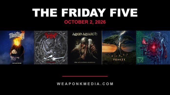 friday-five-october-2-2026-featured-v2 Friday Five October 2, 2026 — Weapon K Media