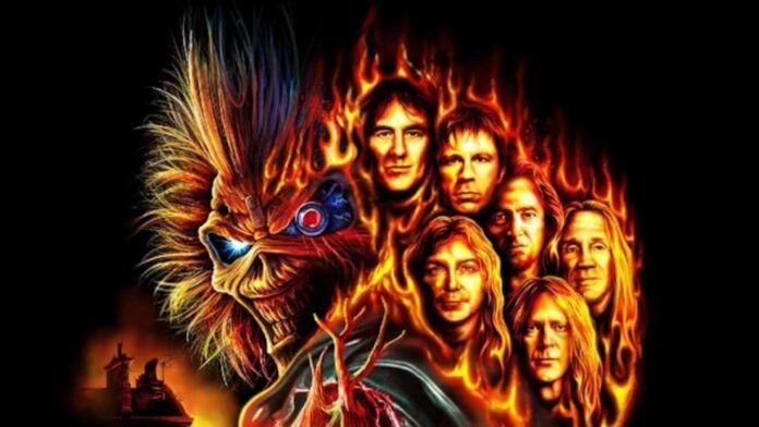 Iron Maiden press photo 2026 Iron Maiden performing live 2026