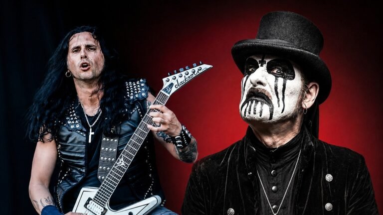 King Diamond and new guitarist Gus G., who replaces Andy LaRocque in 2026