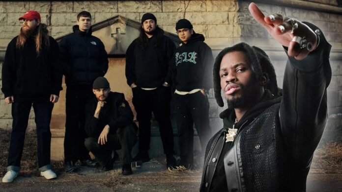 Knocked Loose and Denzel Curry official press photo 2024