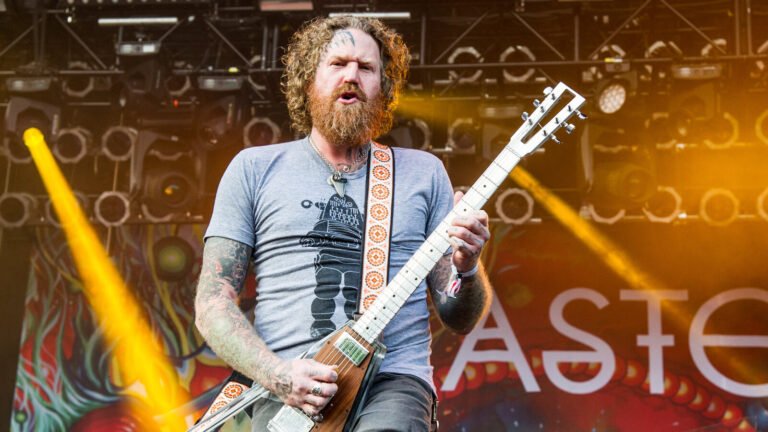 Mastodon performing live onstage