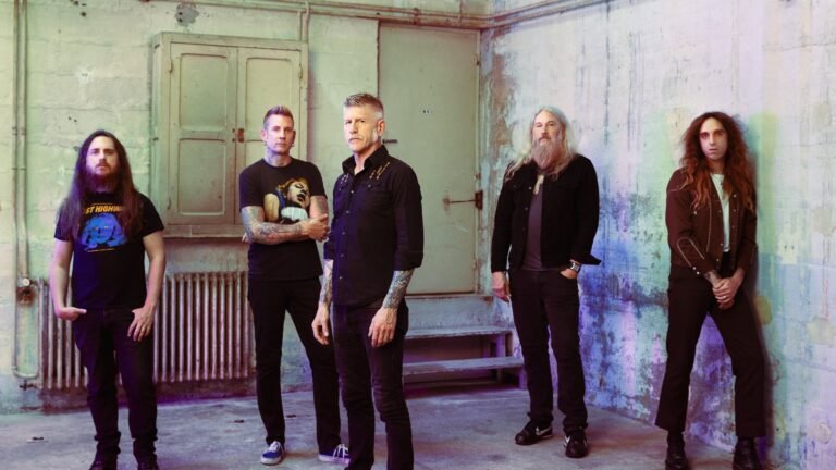 Mastodon 2026 five-piece lineup press photo
