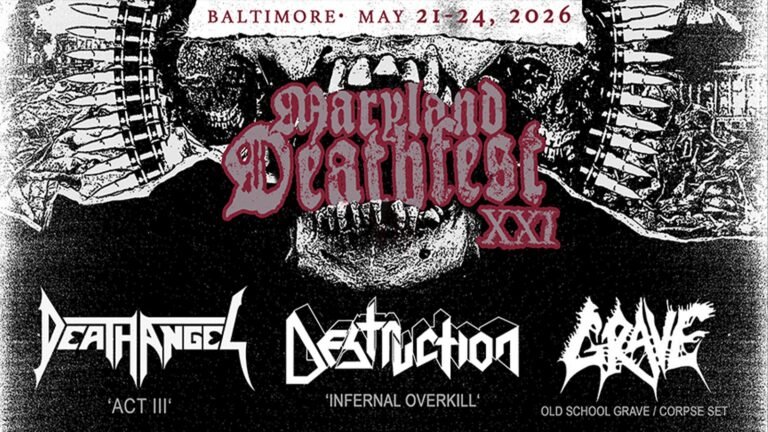 Maryland Deathfest XXI 2026 — Baltimore, May 21–24