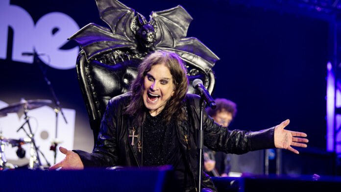 Ozzy Osbourne, the Prince of Darkness, performing live Ozzy Osbourne, the Prince of Darkness, performing live