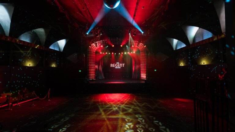 The Regent Theater main room and stage, downtown Los Angeles