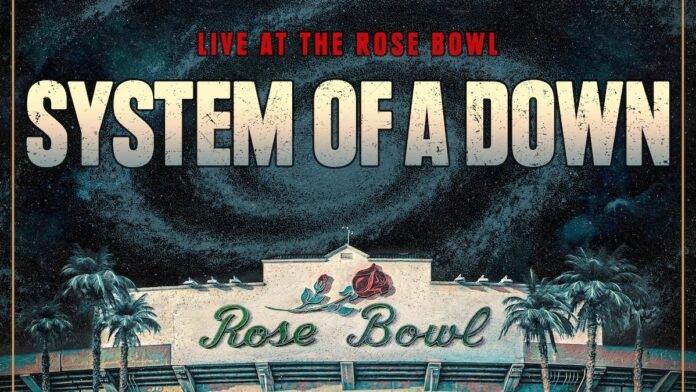 System Of A Down Rose Bowl 2027 featured System Of A Down Live at the Rose Bowl 2027 poster artwork