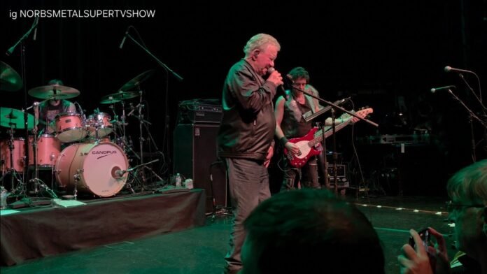 William Shatner and THE *UCKERS live debut, Park West Chicago 2026 William Shatner performing with his heavy metal band THE *UCKERS at Park West in Chicago, September 2026